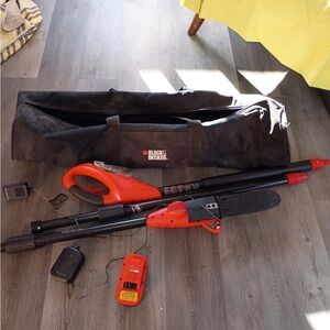 Black & Decker Red and Black Electric Pruning Saw Set